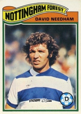 Sticker Dave Needham - Footballers 1978-1979
 n. 167 - Topps
