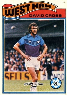 Sticker David Cross - Footballers 1978-1979
 - Topps