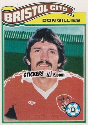 Cromo Don Gillies - Footballers 1978-1979
 - Topps