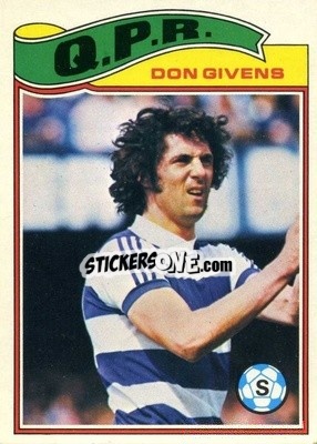 Cromo Don Givens - Footballers 1978-1979
 - Topps