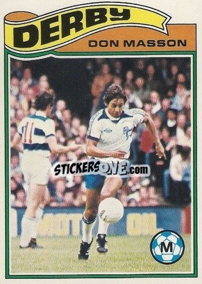 Sticker Don Masson - Footballers 1978-1979
 - Topps