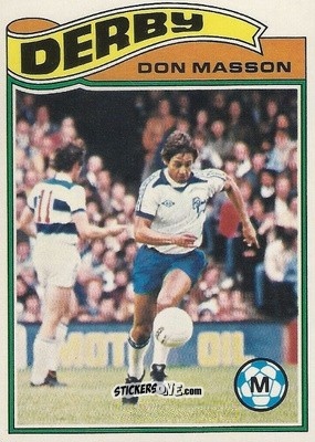 Cromo Don Masson - Footballers 1978-1979
 n. 66 - Topps
