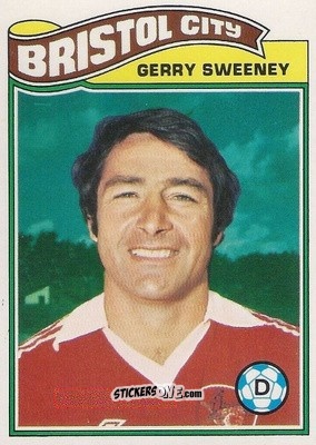 Sticker Gerry Sweeney - Footballers 1978-1979
 n. 81 - Topps