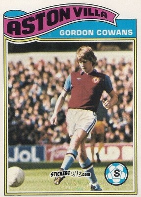 Cromo Gordon Cowans - Footballers 1978-1979
 n. 78 - Topps