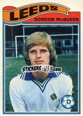 Figurina Gordon McQueen - Footballers 1978-1979
 - Topps