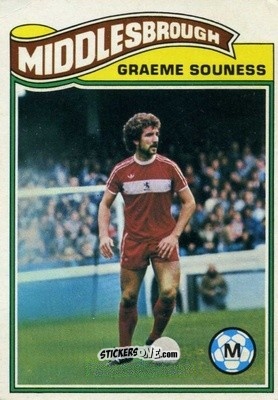 Sticker Graeme Souness  - Footballers 1978-1979
 n. 61 - Topps