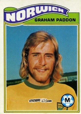 Sticker Graham Paddon - Footballers 1978-1979
 n. 166 - Topps
