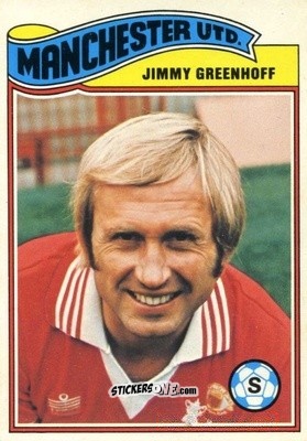 Sticker Jimmy Greenhoff - Footballers 1978-1979
 n. 103 - Topps