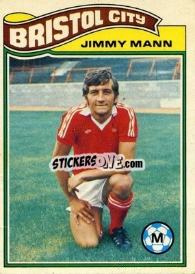 Cromo Jimmy Mann - Footballers 1978-1979
 - Topps