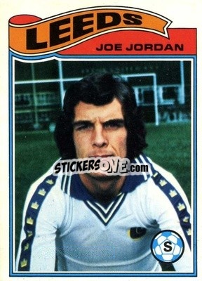 Sticker Joe Jordan - Footballers 1978-1979
 - Topps