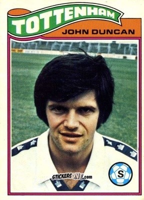 Sticker John Duncan - Footballers 1978-1979
 n. 191 - Topps
