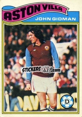 Figurina John Gidman - Footballers 1978-1979
 - Topps