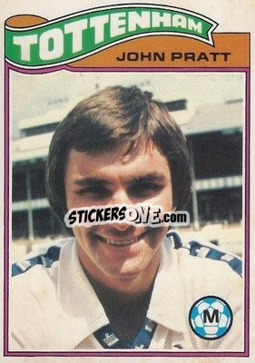 Sticker John Pratt - Footballers 1978-1979
 - Topps