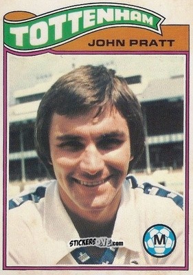 Sticker John Pratt - Footballers 1978-1979
 n. 107 - Topps