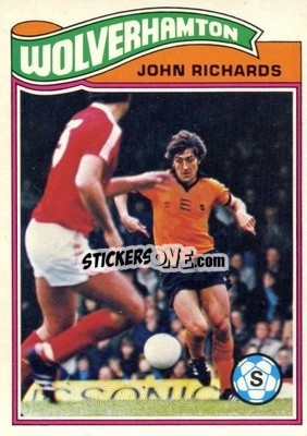 Sticker John Richards - Footballers 1978-1979
 - Topps
