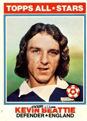 Sticker Kevin Beattie  - Footballers 1978-1979
 - Topps