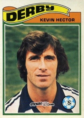 Sticker Kevin Hector - Footballers 1978-1979
 n. 153 - Topps