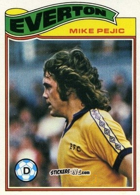 Figurina Mike Pejic - Footballers 1978-1979
 n. 41 - Topps