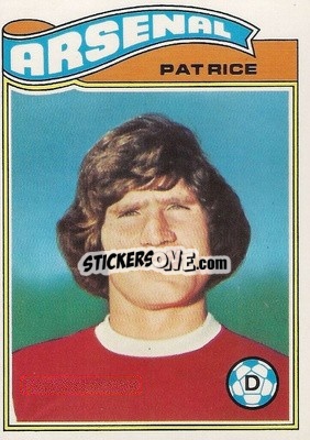Cromo Pat Rice - Footballers 1978-1979
 - Topps