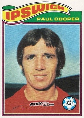 Sticker Paul Cooper - Footballers 1978-1979
 n. 47 - Topps