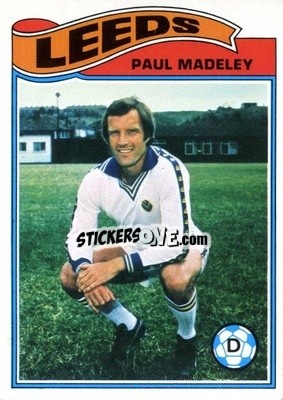 Sticker Paul Madeley - Footballers 1978-1979
 - Topps