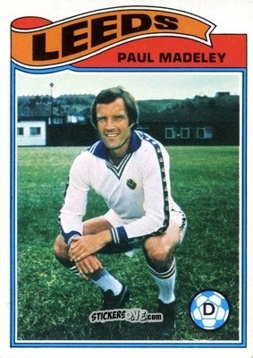 Figurina Paul Madeley - Footballers 1978-1979
 n. 154 - Topps