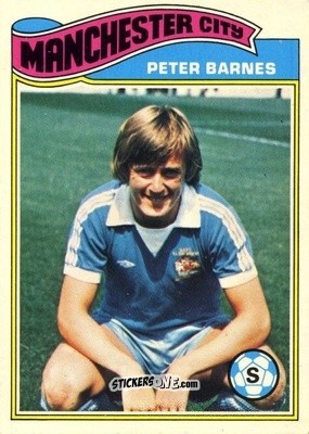 Sticker Peter Barnes - Footballers 1978-1979
 n. 187 - Topps