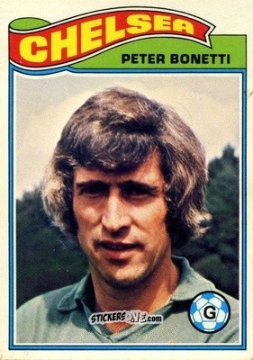 Sticker Peter Bonetti - Footballers 1978-1979
 n. 184 - Topps