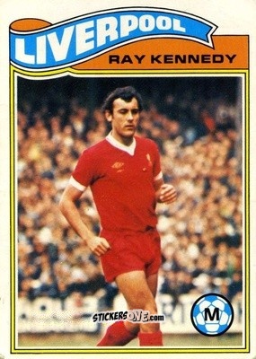 Sticker Ray Kennedy - Footballers 1978-1979
 n. 220 - Topps