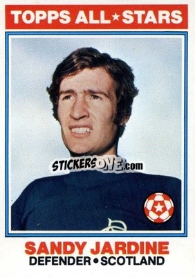 Sticker Sandy Jardine  - Footballers 1978-1979
 - Topps