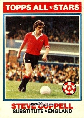 Sticker Steve Coppell  - Footballers 1978-1979
 n. 147 - Topps