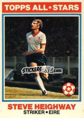 Sticker Steve Heighway 