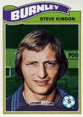 Sticker Steve Kindon - Footballers 1978-1979
 n. 168 - Topps
