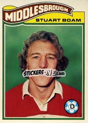 Cromo Stuart Boam - Footballers 1978-1979
 - Topps