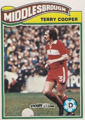 Sticker Terry Cooper - Footballers 1978-1979
 n. 11 - Topps