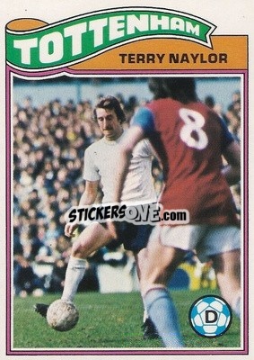 Sticker Terry Naylor - Footballers 1978-1979
 - Topps