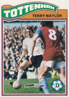 Sticker Terry Naylor - Footballers 1978-1979
 - Topps