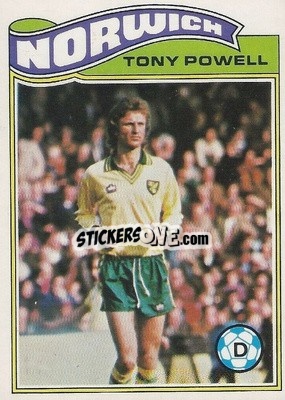 Sticker Tony Powell - Footballers 1978-1979
 - Topps