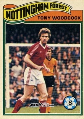 Sticker Tony Woodcock - Footballers 1978-1979
 n. 106 - Topps