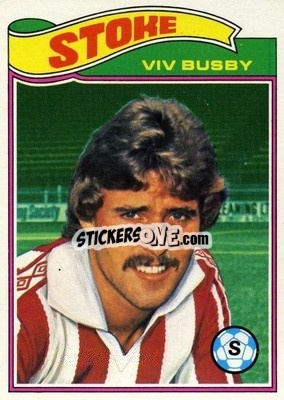 Sticker Viv Busby - Footballers 1978-1979
 - Topps