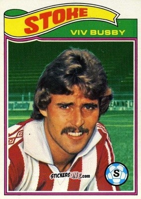 Figurina Viv Busby - Footballers 1978-1979
 n. 203 - Topps