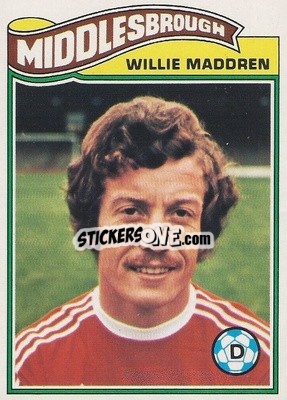 Sticker Willie Maddren - Footballers 1978-1979
 n. 84 - Topps
