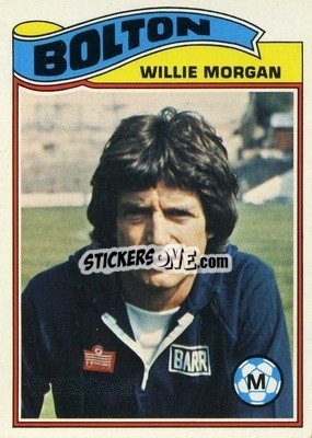 Sticker Willie Morgan - Footballers 1978-1979
 - Topps
