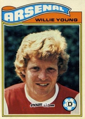 Sticker Willie Young - Footballers 1978-1979
 n. 132 - Topps