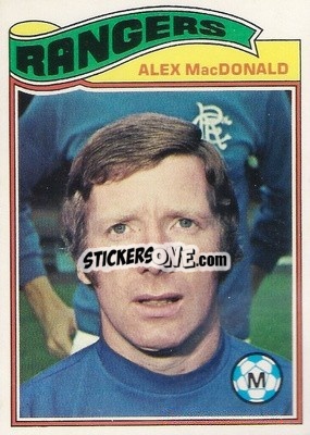Cromo Alex MacDonald - Scottish Footballers 1978-1979
 - Topps