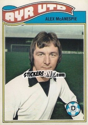 Sticker Alex McAnespie - Scottish Footballers 1978-1979
 n. 9 - Topps