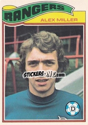 Sticker Alex Miller - Scottish Footballers 1978-1979
 - Topps
