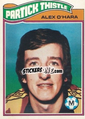 Sticker Alex O'Hara - Scottish Footballers 1978-1979
 n. 126 - Topps