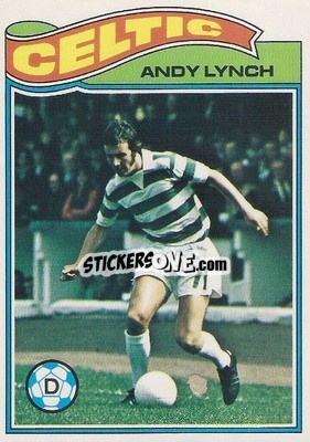 Sticker Andy Lynch - Scottish Footballers 1978-1979
 - Topps