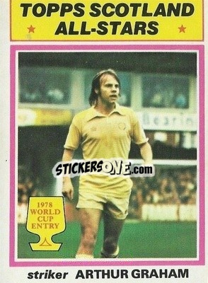 Cromo Arthur Graham - Scottish Footballers 1978-1979
 - Topps